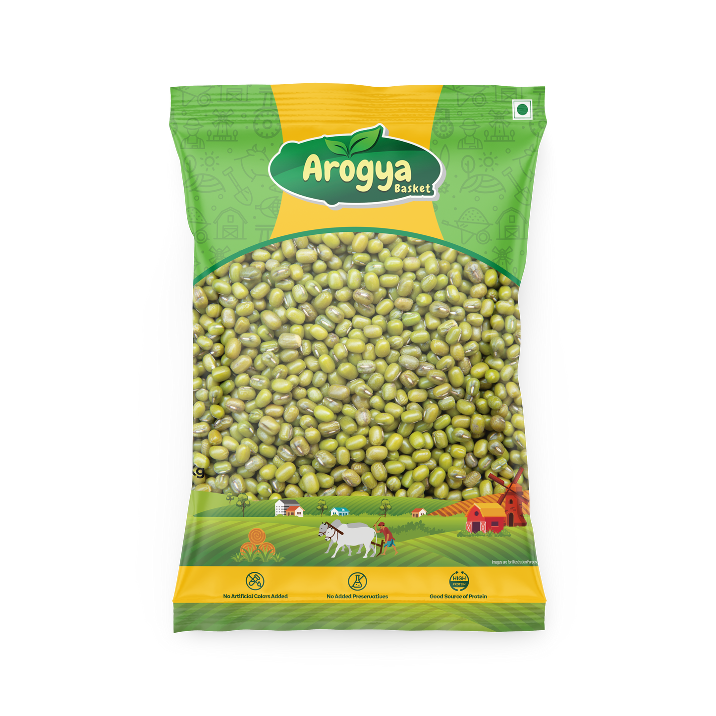 Green Moong Whole 1Kg